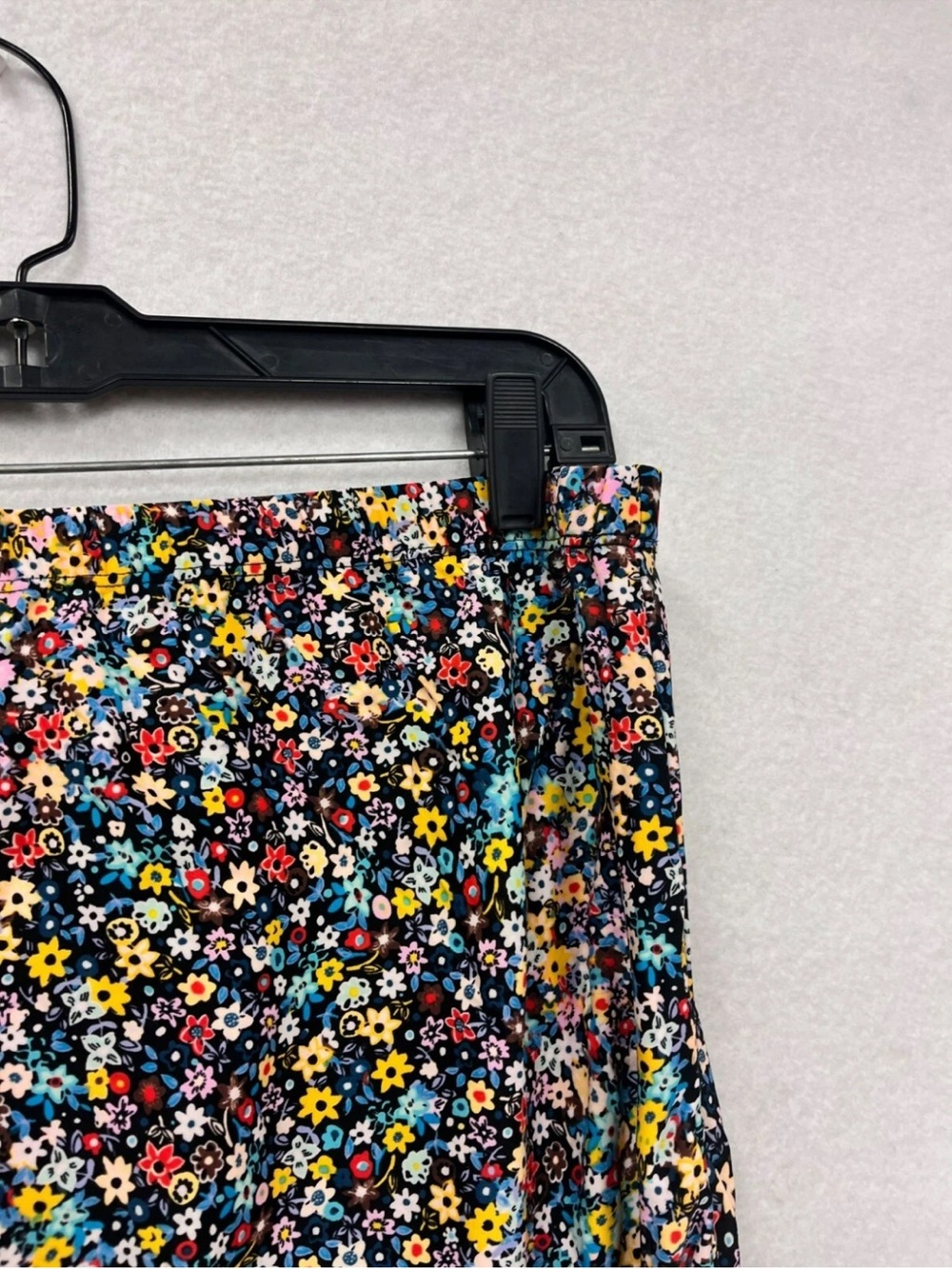 Shoshanna Floral Bandeau Swim Romper in Black Multicolor - Picture 7 of 12